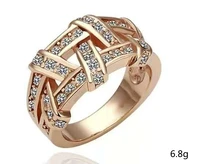 fashion new temperament womens rings simple winding crystal fashion ring for women party jewelry hot