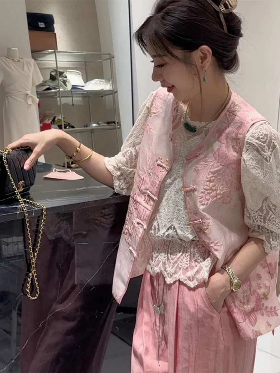 Plus Size New Chinese Sle National Vest Women Summer European Goods Popular Models This Year Outer Wear Western ...