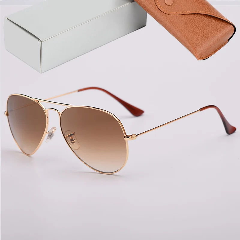 

Top Quality Classic Pilot Sunglasses Men Women Sun Glasses Women Pilot Gradient Eyewear Mirror Shades Oculos De Sol
