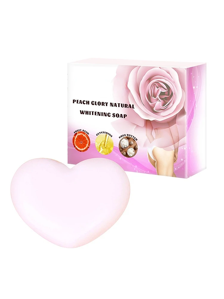 Персиковое мыло для очищения тела зернистость и уменьшение акне отбеливание