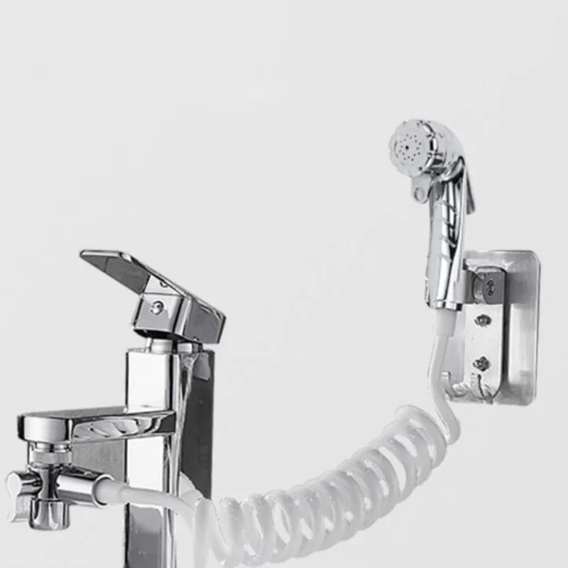 

Toilet Hand Held Bidet Spray Shower Head set system Hose Connector Douche Kit Valve Bathroom Bidet Sprayer Jet Tap Holder