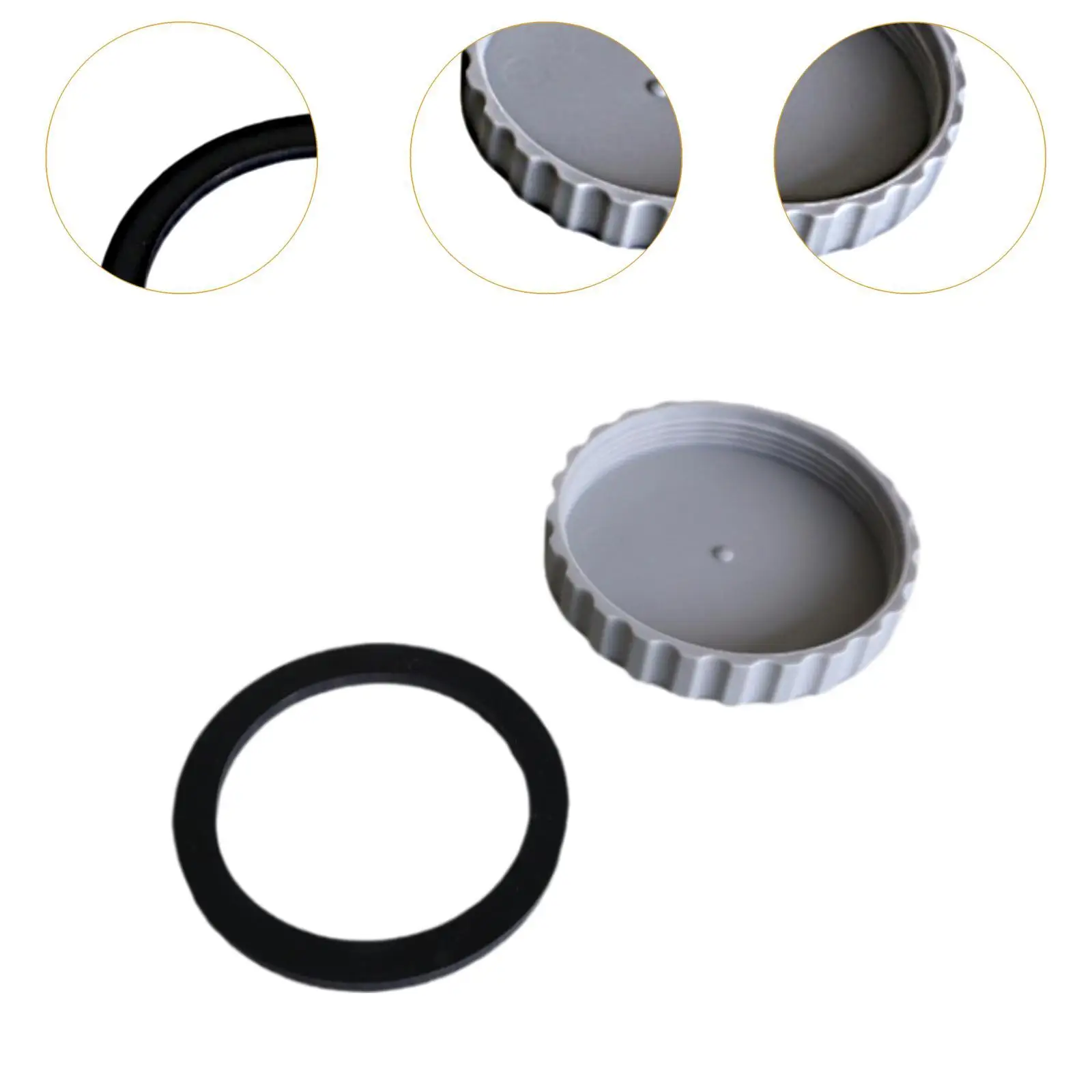 Зимняя заглушка для бассейна простая в установке портативная резина