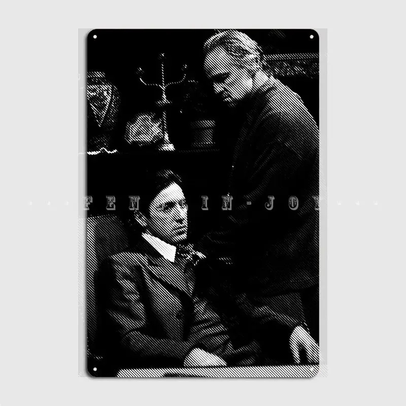 

The Godfather Poster Metal Plaque Cinema Living Room Party Create Plaques Tin Sign Poster