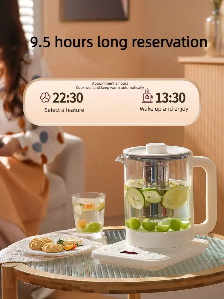 Чанхун маленький автоматический Чайник из утолщенного стекла для офиса домашний