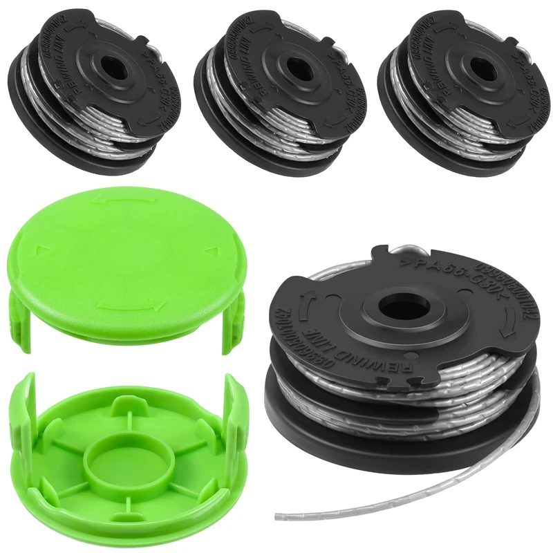 

2900719 Weed Eater Dual Line String Trimmer Replacement Spool For Greenworks Models 2101602 And 2101602A, 20Ft 0.065Inch