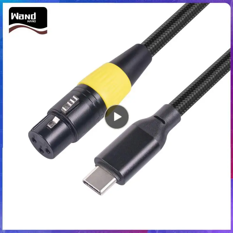 

Plug And Play Audio Cable Type-c Headphone Adapter Supported. Usb 2.0 Low Noise Speaker Cable High-fidelity