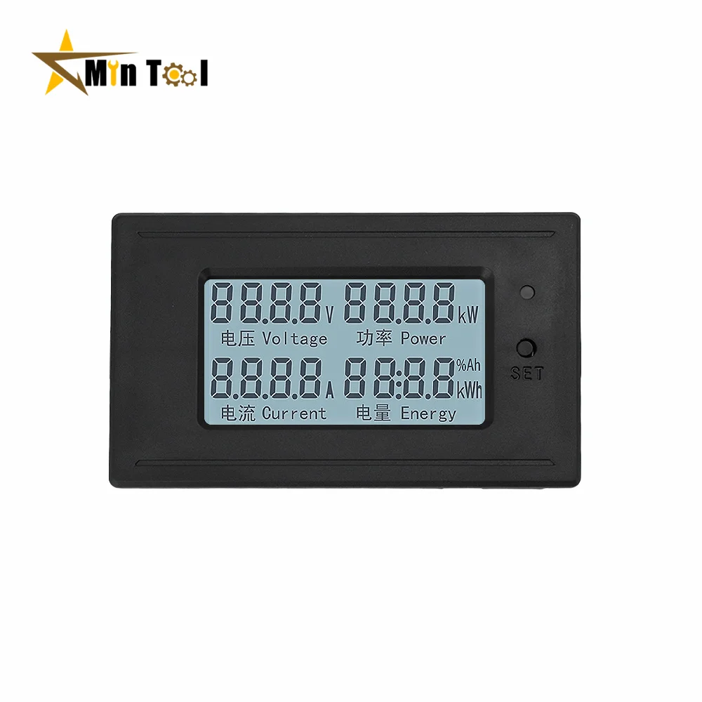 Цифровой вольтметр Амперметр ваттметр измеритель напряжения и силы тока тестер