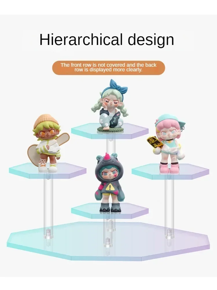 Акриловая подставка для дисплея 3/4/7 бит анимационная модель косметика духи