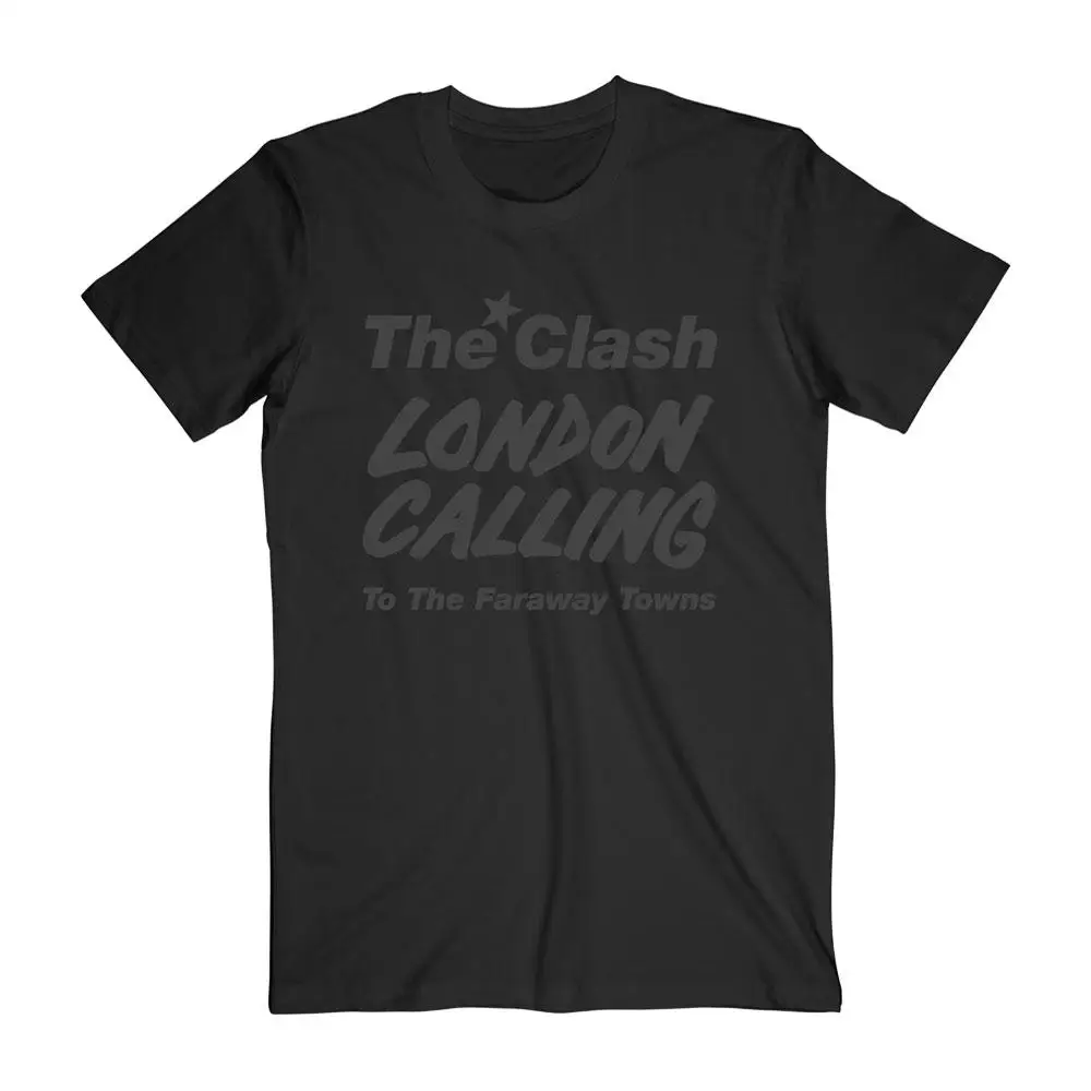 

The Clash T-shirt Fashion printed unisex short-sleeved T-shirt