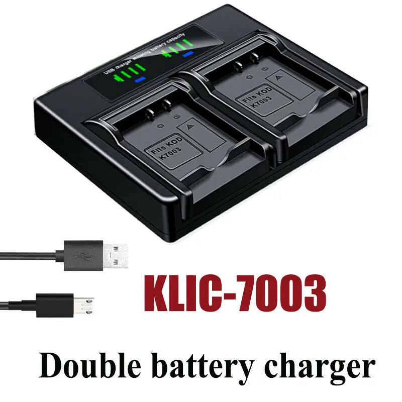 

Dual Battery Charger For GE GB-40 GE E850 E850SL H855