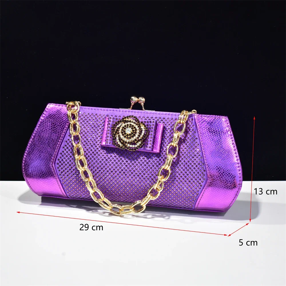 Прямая продажа с фабрики алмазная обеденная сумка ручная Подмышечная цепочка