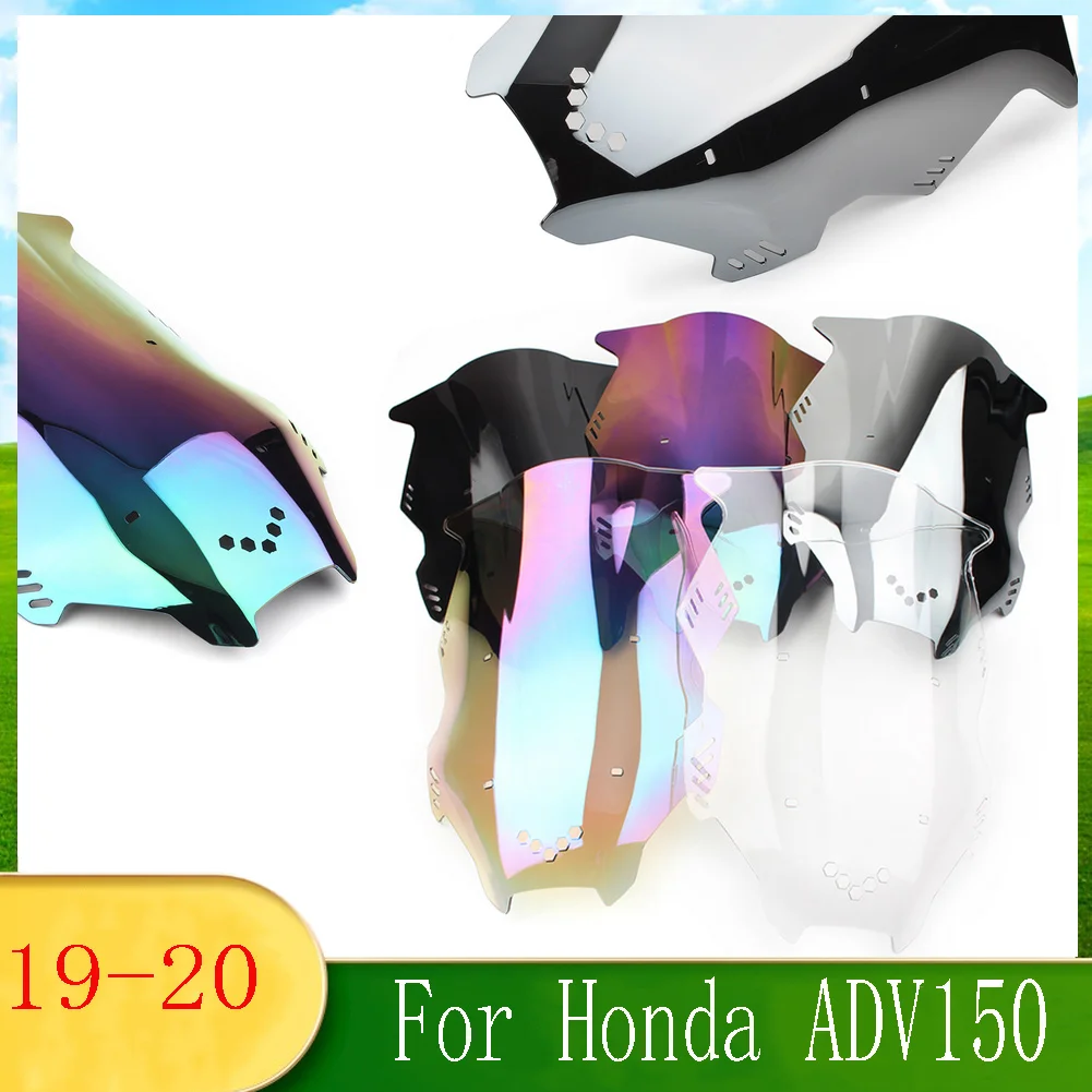 

For Honda ADV150/ADV 150 2019-2020 Cafe Racer Motorcycle Accessories Windshield Motorbike Windscree Wind Deflector 19 20