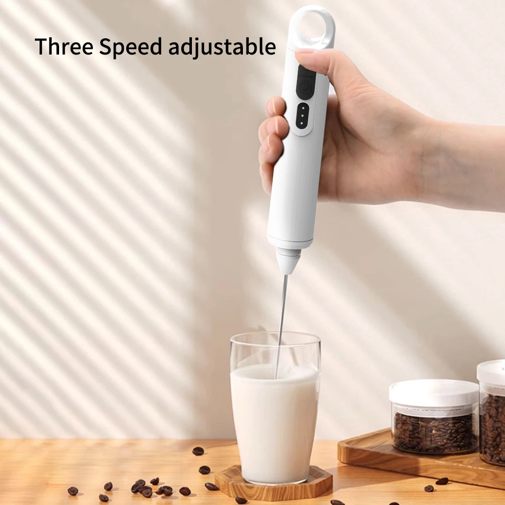 Беспроводной электрический ситечко для яиц венчик молока USB перезаряжаемый