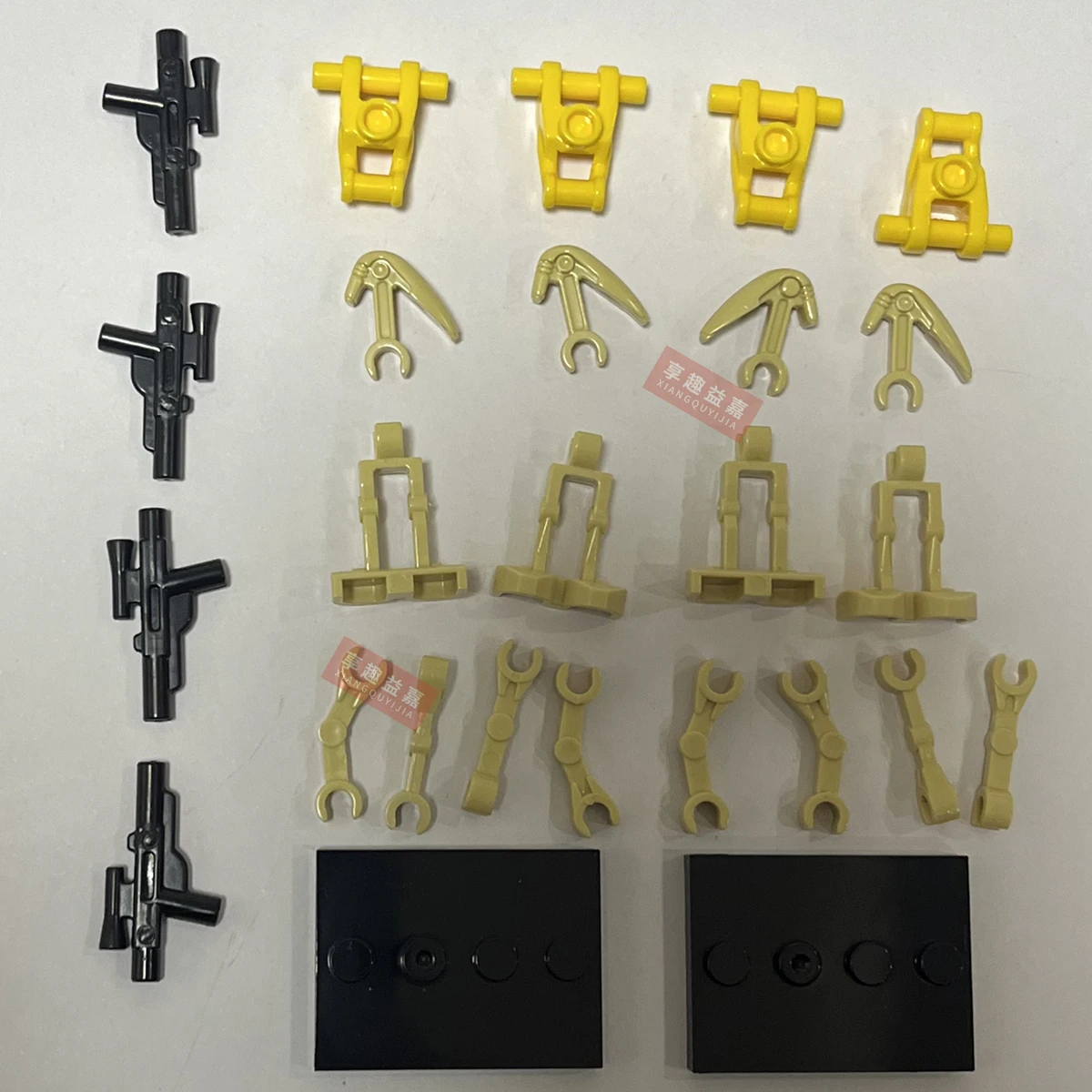 MOC Koruit звездное пространство W 4 см мини куклы световой меч Blaster строительные блоки