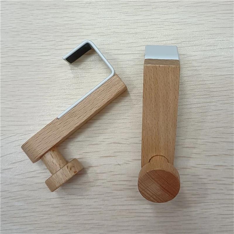 Дверной подвесной держатель железная деревянная стойка органайзер для