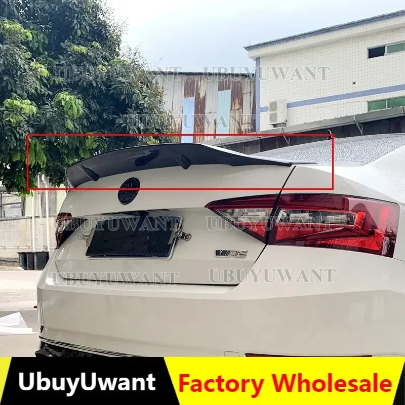 Автомобильные аксессуары для Skoda Superb 2015-2019 CARBON FIEBR задний багажник крыло спойлер