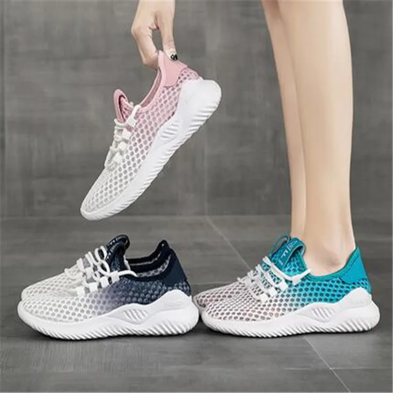 

Kids Shoes Children's Flats Sneakers Fashion Gradient Sport Running Shoes Big Boys Girls Tenis Breathable Mesh Casual Shoes
