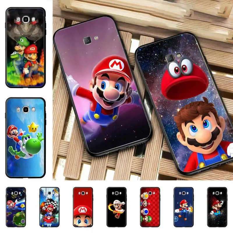 

YNDFCNB Super M--Mario Game Phone Case for Samsung J 2 3 4 5 6 7 8 prime plus 2018 2017 2016 core