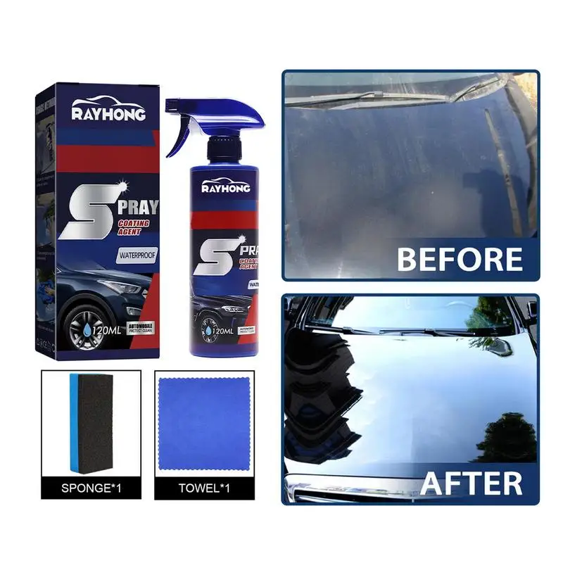 

Quick Coating Spray Car Paint Repair Refurbish Agent Auto Nano Ceramic Coating Polishing Spraying Wax For Cars And Motorcycle