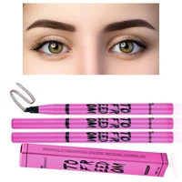 waterproof long lasting eyebrow pen fork tip eyebrow tattoo pencil professional liquid eye brow pencil womens korean cosmetics