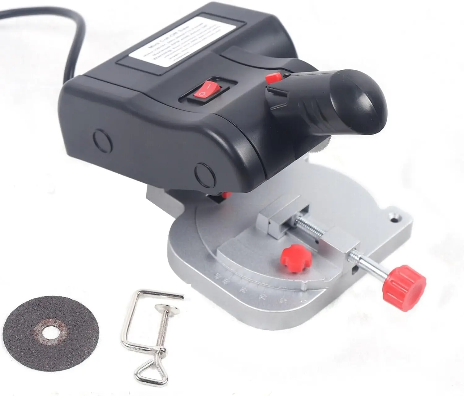 Настольная мини-пила для резки под углом 45 ° пила с 2 лезвиями металла дерева