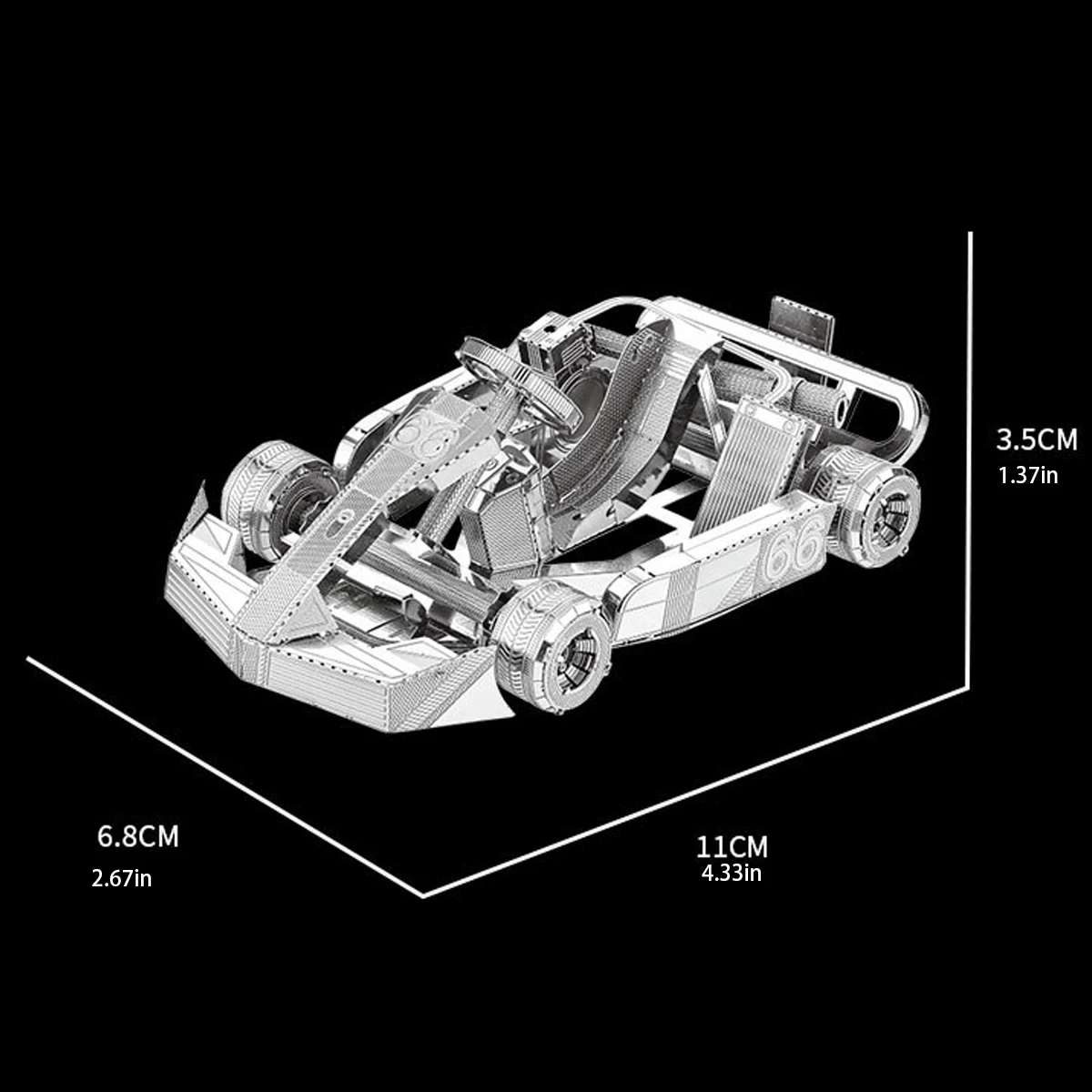 Металлические 3D-пазлы для взрослых и детей