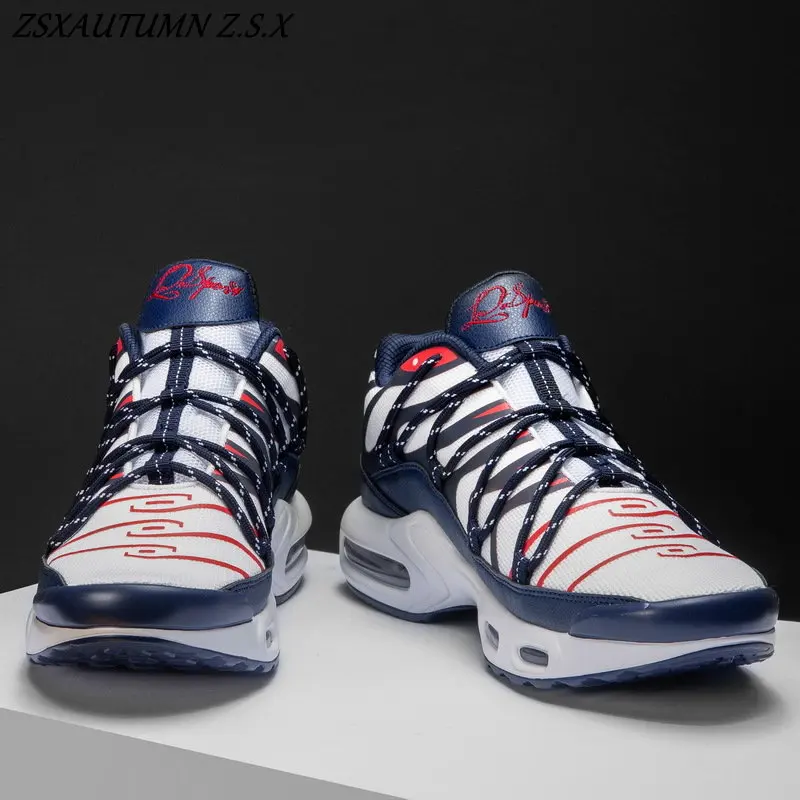 

Fashion Air Cushion Jogging Shoe Man Sport Running Shoes Mesh Breathable Basketball Sneakers for Men Summer New Casual Comfort