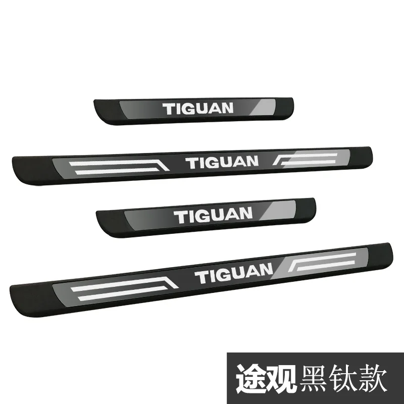 

High-quality Stainless Steel Plate Door Sill Welcome Pedal Car Styling Accessories For VW Tiguan 2010-2017 Car Styling