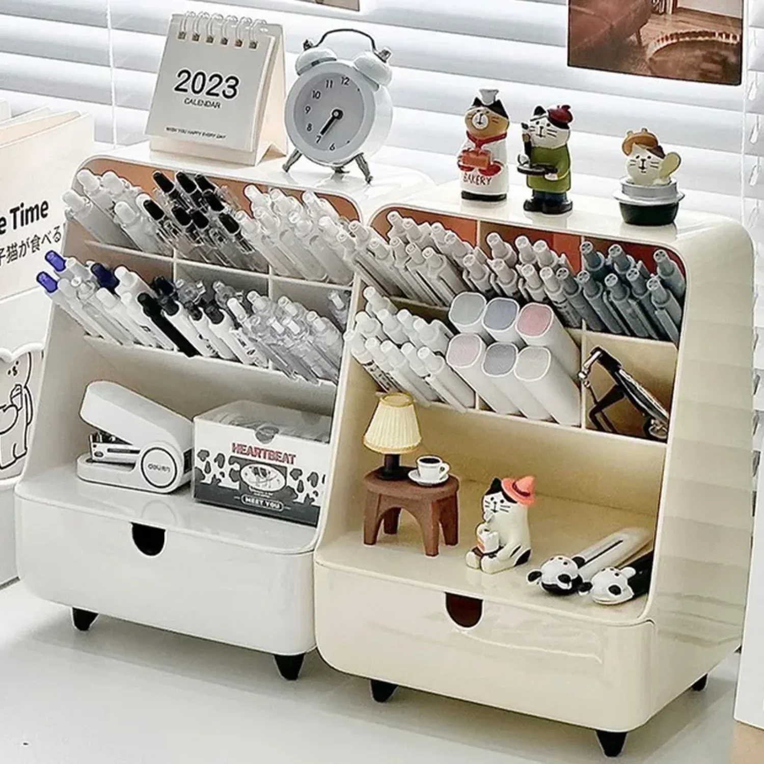 Многофункциональный настольный органайзер держатель для ручек коробка