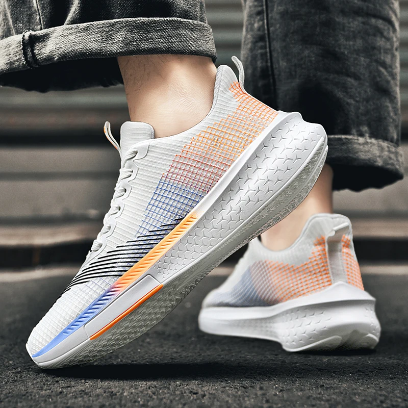 Mesh Running Shoes Men Cushion Jogging Sports Shoes for Women Outdoor Unisex Sneakers Men Athletic Training Shoes Male