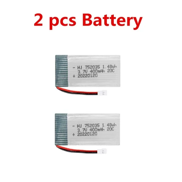 XH2.54 разъем 3 7 в 400 мАч аккумулятор для: SYMA X5C X5C-1 X5 X5SC X5SW M68 K60 HQ-905 CX30 аксессуары для