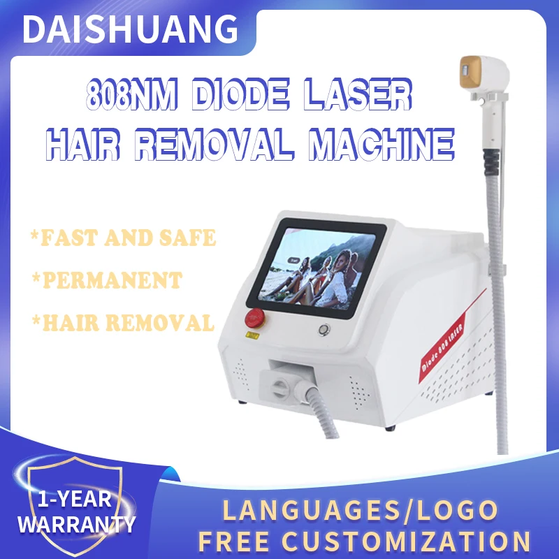Портативный 755/1064/808 нм три длины волны диодный лазер для удаления волос лазерная