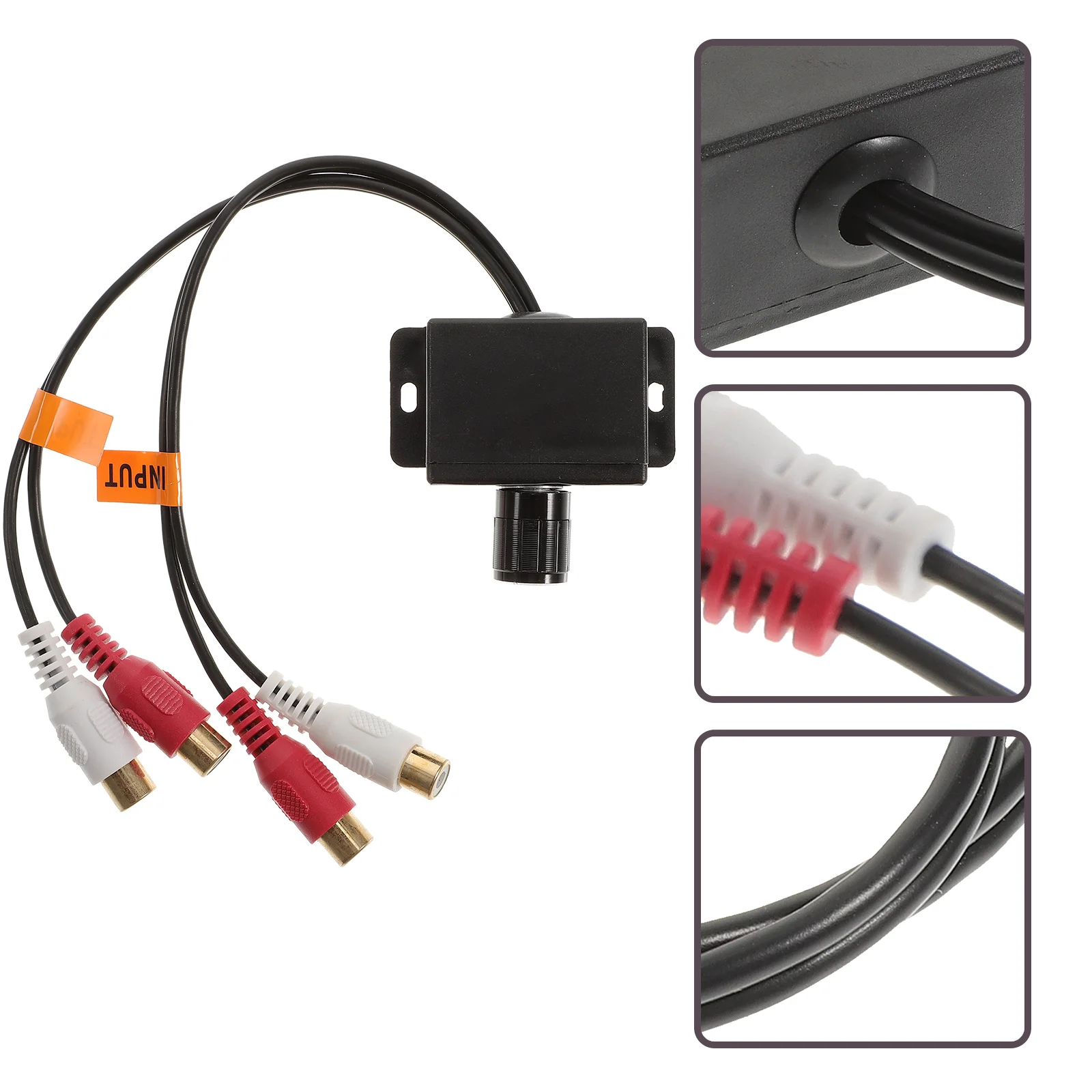 

1 Pc Car Level Controller Reusable Portable Durable Stereo Amplifier Remote Level Control Accessories