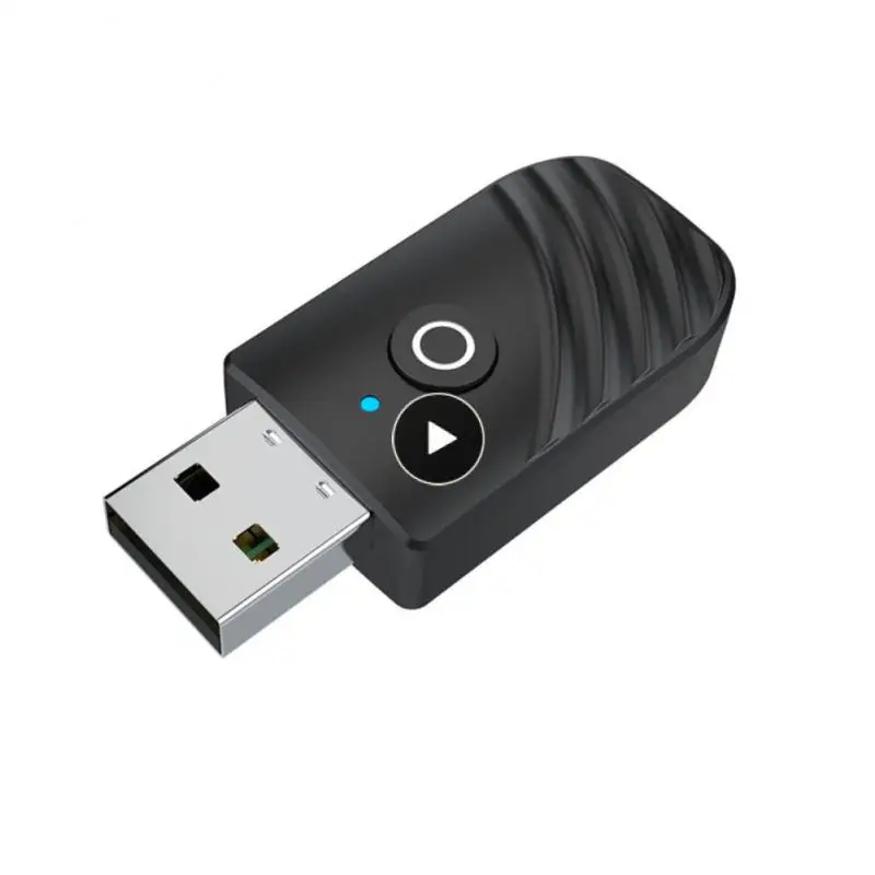 

Bt Transmitter 3 In 1 For Speakers Headphones Adapter Wireless 5.0 Stereo Adapter For Computer Home Stereo Usb 3.5mm