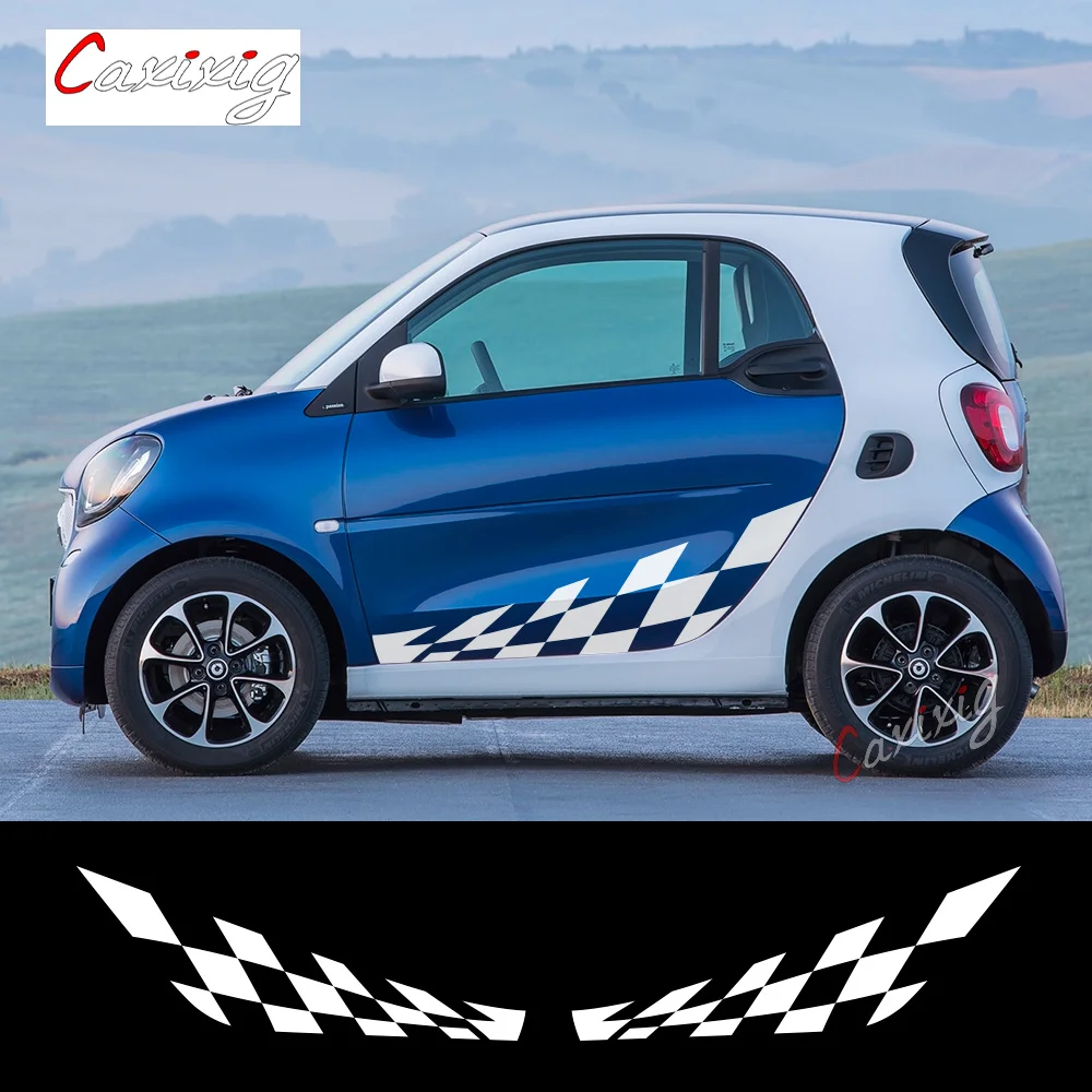 

2 шт., автомобильная боковая решетка для дверей Mercedes Benz Smart Fortwo W453 W451