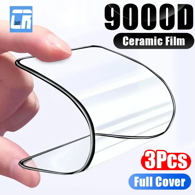 

1-3Pcs Full Cover Ceramic Soft Film for Realme GT2 GT Neo 3 3T 2 2T C30 C31 C33 C35 Screen Protectors 8 9 10 Pro Plus Not Glass