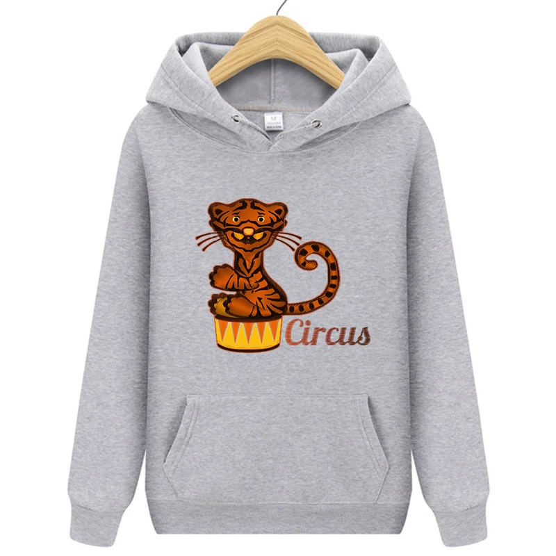 

Новинка Весна-Осень Европейская и американская Повседневная Толстовка с принтом животных для мужчин и женщин модная женская одежда серии ...