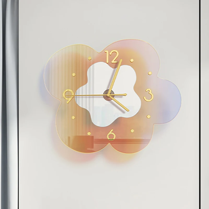 

Acrylic Nordic Wall Clock Bedroom Mechanism Office Battery Design Wall Clock Quiet Aesthetic Reloj Pared Decoration Home T50GZ