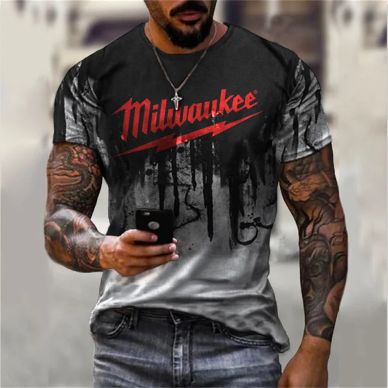 

2022 Fashion Summer Men Clothing T Shirt Hight Quality Harajuku Men's 3D Print Casual Sports Shirt O-neck Vintage Short Sleeve