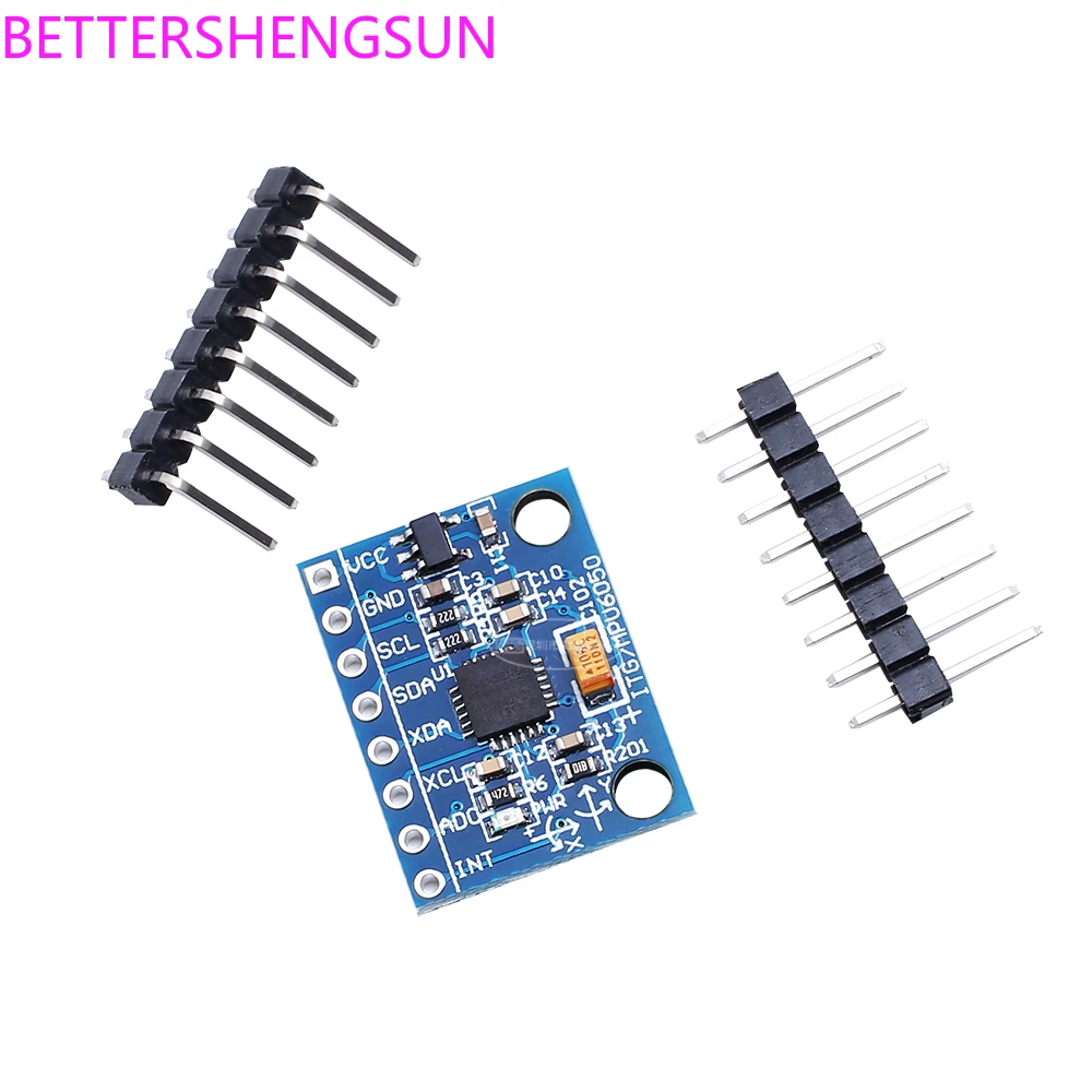 

GY-521 MPU-6050 Module Three-Axis Acceleration Gyroscope 6DOF Module