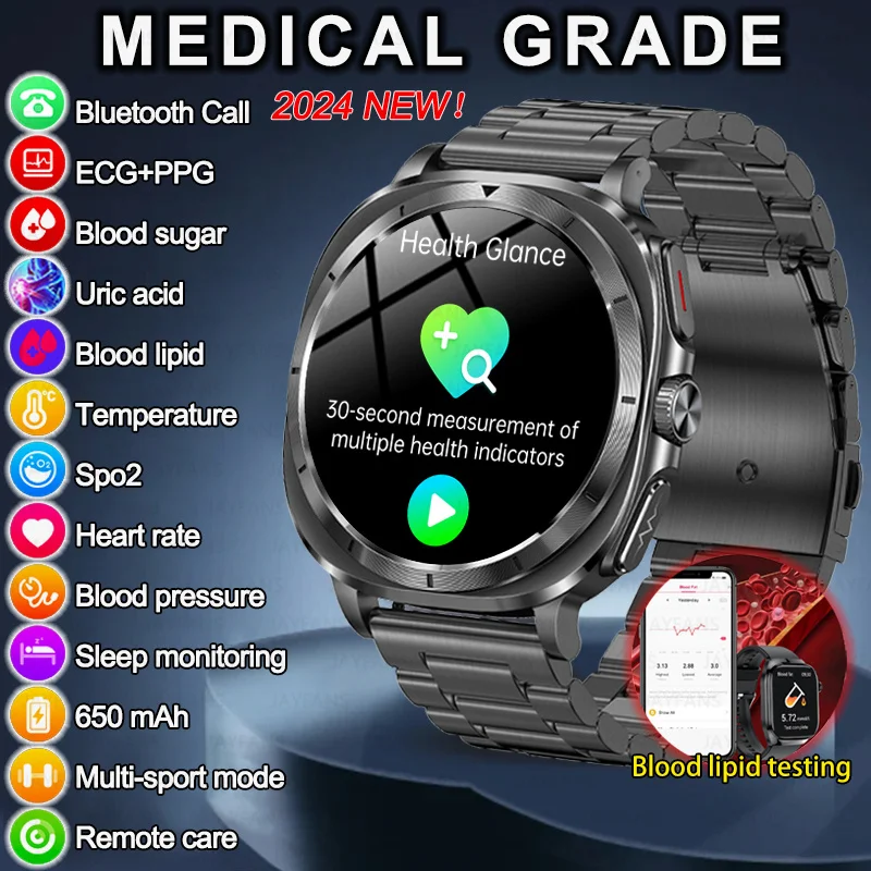 2024 медицинский класс уровень сахара в крови липиды мочевая кислота умные часы