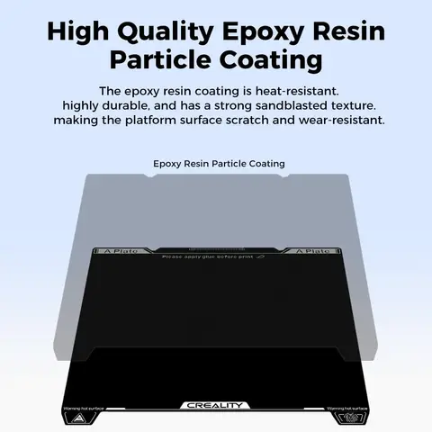 Creality Эпоксидная Печатная Платформа 235x235 мм  для Ender-3V3/3V3 SE/3V3 KE/K1/K1 SE/K1C