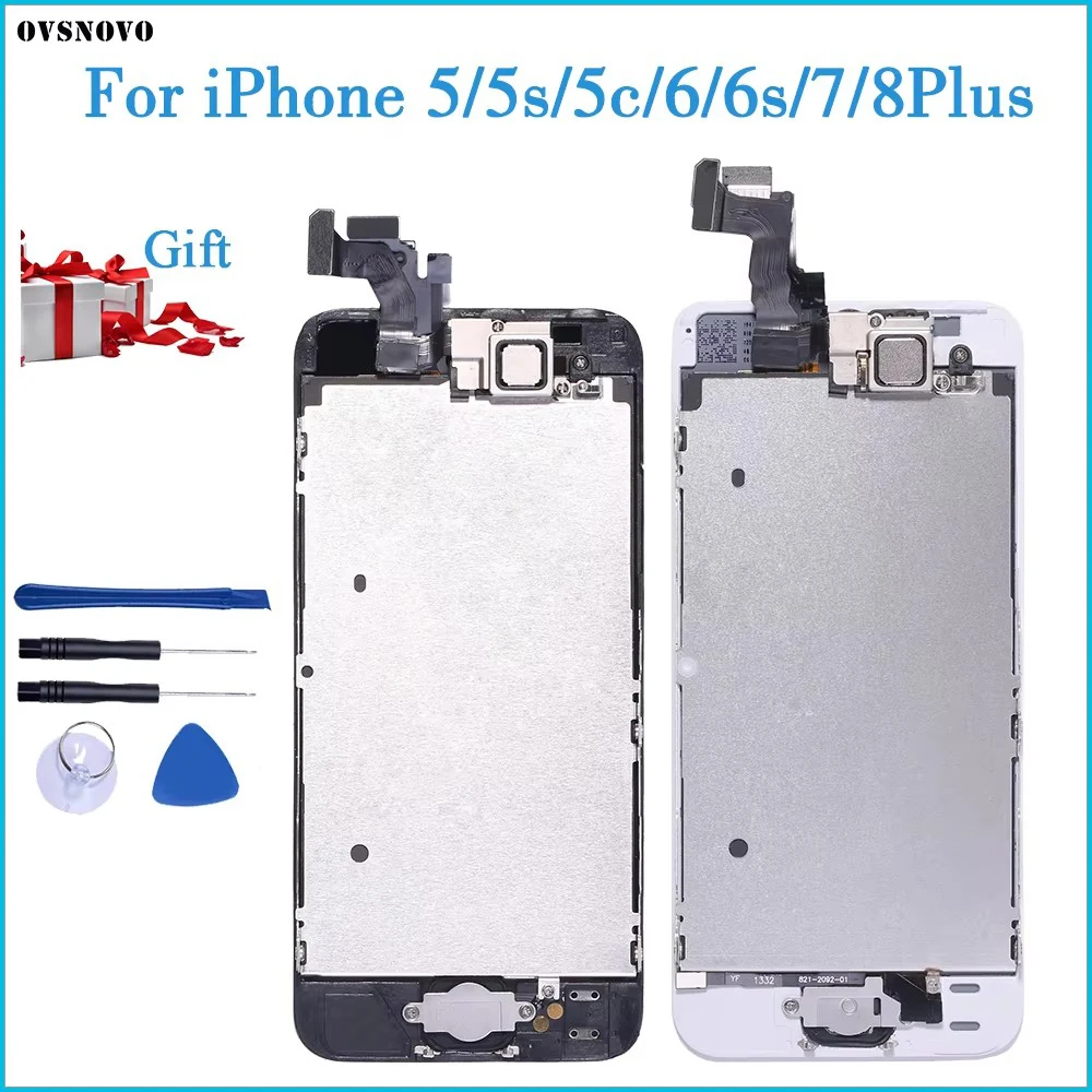 Фото Дисплей с тачскрином для Apple iPhone (iPhone 5-iPhone 8 Plus), AMOLED №1