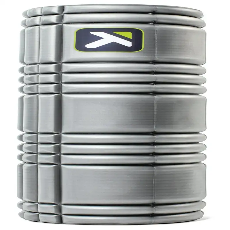 

18" Solid Core Foam Roller for Self Massage | Gray | Increase Length & Comfort with Long-Lasting Quality.