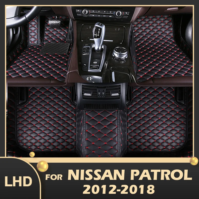 

Автомобильные коврики для Nissan патруль 2012, 2013, 2014, 2015, 2016, 2017, 2018, индивидуальные автомобильные накладки на ножки, коврик, крышка, аксессуары для интерьера