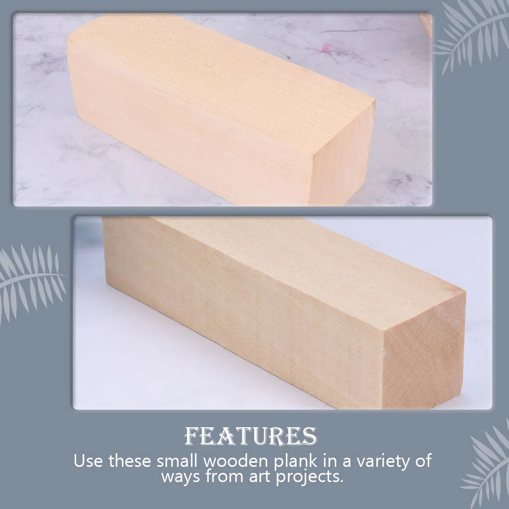 Деревянные блоки искусственная древесина из необработанной липы |