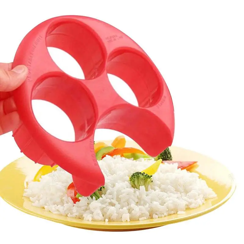 

Dinnerware Food Divider Meal Measure Portion Control Cooking Tools Weight Lose Helper Kitchen Food Sorter Food Intake Controller