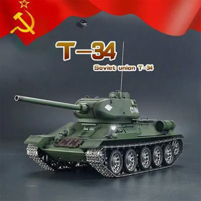 Металлический пульт дистанционного управления HL 3909-1 SU T34/85 модель