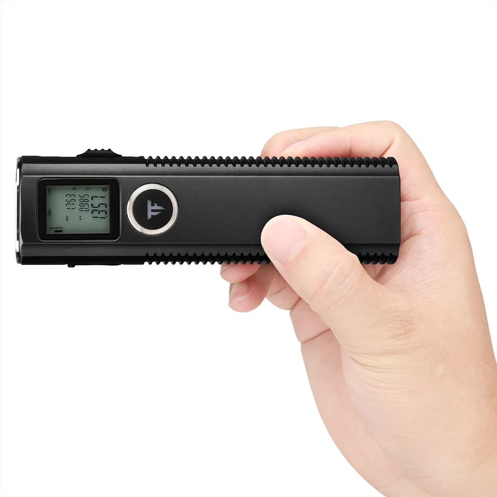 Trustfire MINIX7 лазерный дальномер фонарик переключаемые блоки УФ светодиодный EDC рабочий свет 750LM карманный фонарь для кемпинга с дисплеем (art.: 3920cd37146df) - 3920cd37146df