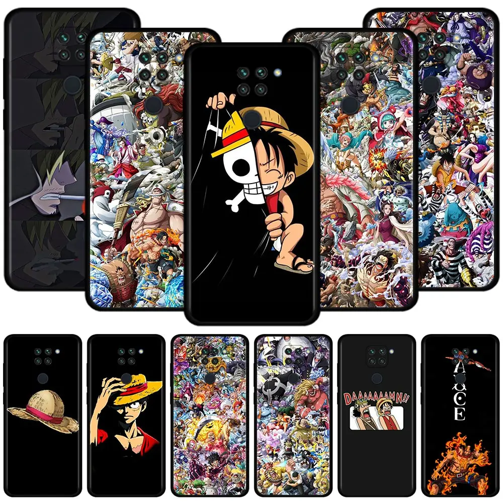 

Phone Case For Xiaomi Redmi K40 9 9a 9c 10 10c K50 K40s Note 8 10 11 Pro 9S 9T 9 8T 11S 11T Coque Anime One Piece Portgas D. Ace